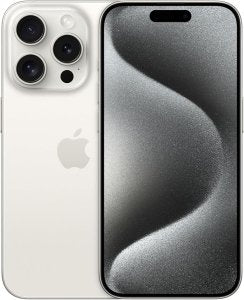 Apple iPhone 15 Pro 256GB titan weiß – Refurbished – Produktansicht