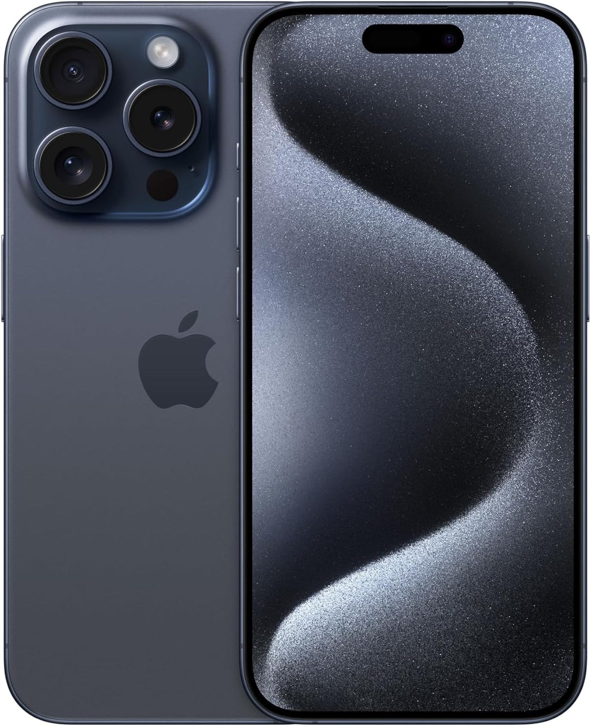 Apple iPhone 15 Pro 128GB titan blau – Refurbished – Produktansicht