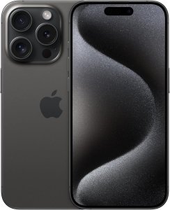 Apple iPhone 15 Pro 128GB titan schwarz – Refurbished – Produktansicht