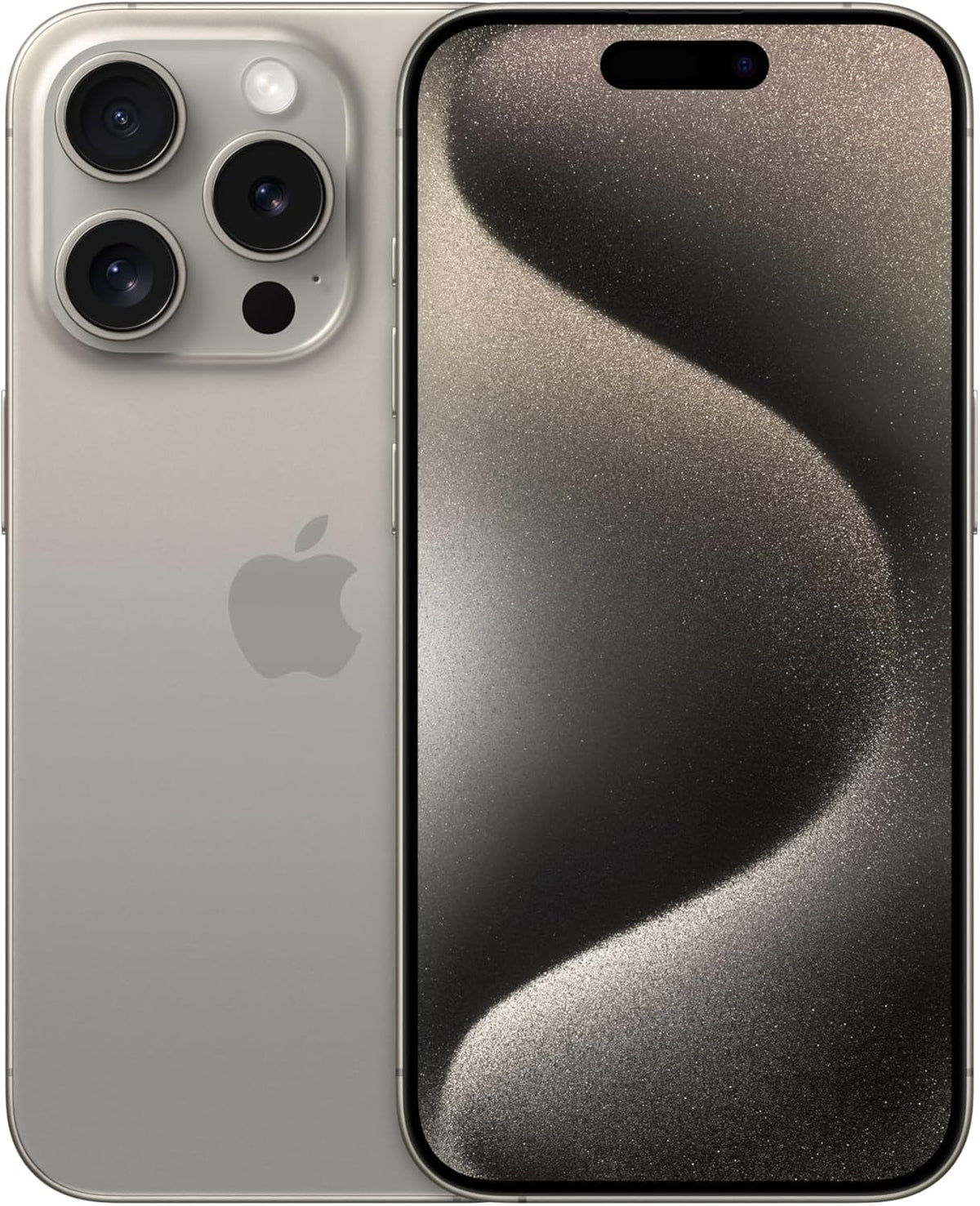 Apple iPhone 15 Pro 256GB titan natur – Refurbished – Produktansicht