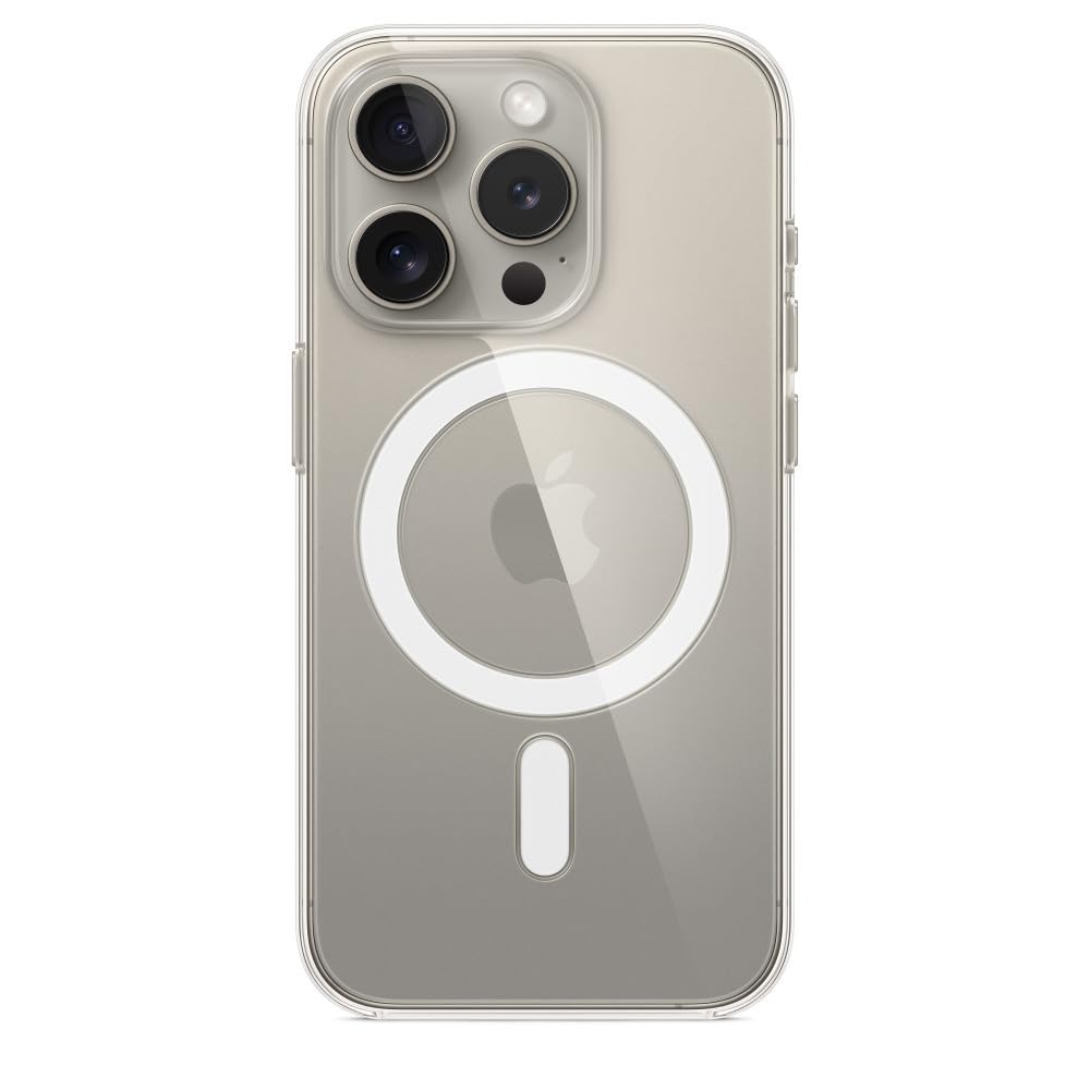 Apple Clear Case mit MagSafe [für iPhone 15 Pro] transparent – Refurbished – Produktansicht
