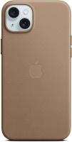Apple Feingewebe Case mit MagSafe [für iPhone 15 Plus] taupe – Refurbished – Produktansicht