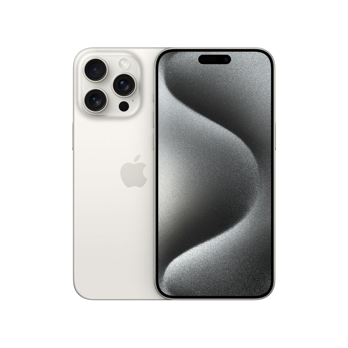Apple iPhone 15 Pro Max 256GB titan weiß – Refurbished – Produktansicht