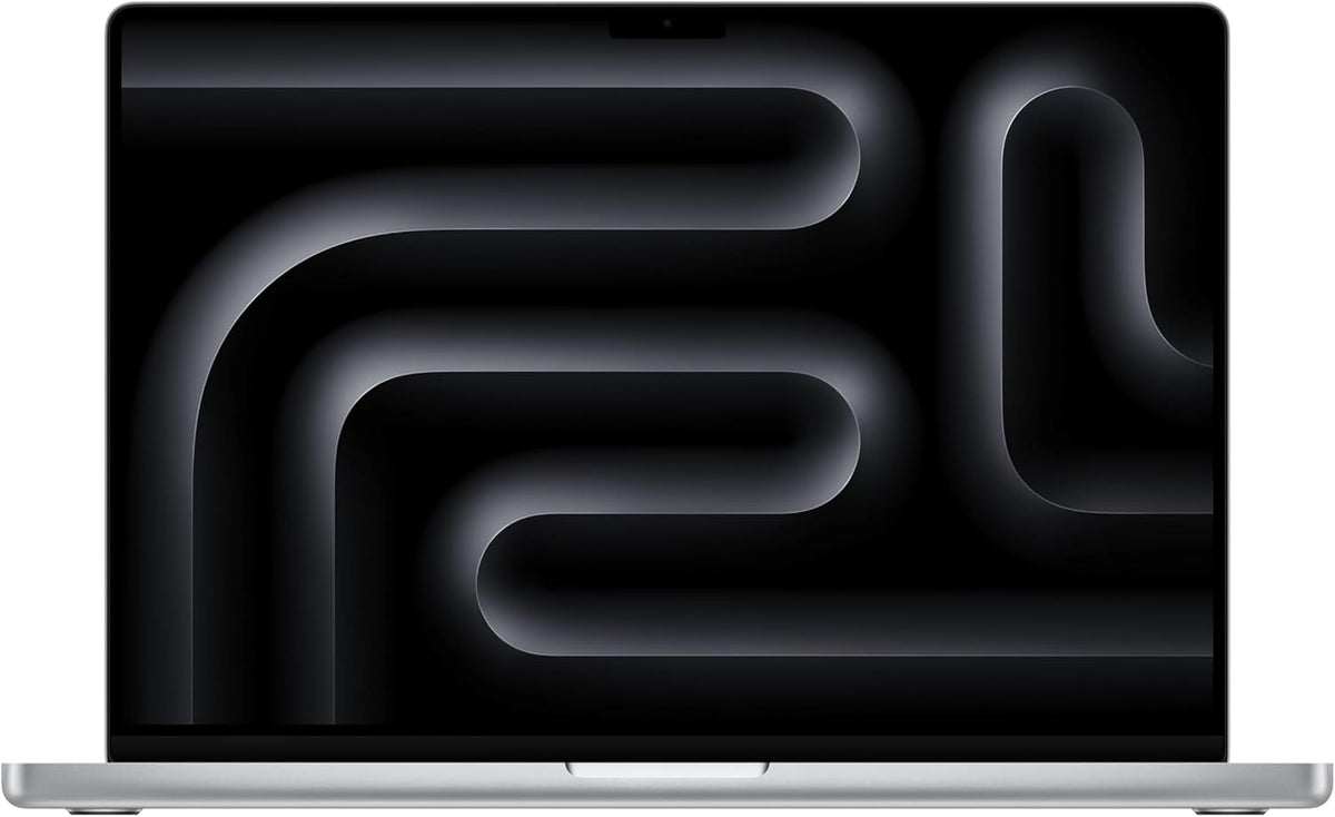 Apple MacBook Pro (2023) [16,2", Apple M3 Pro 12 Core, 18GB RAM, 512GB SSD, Apple 18 Core, macOS] silber – Refurbished – Produktansicht