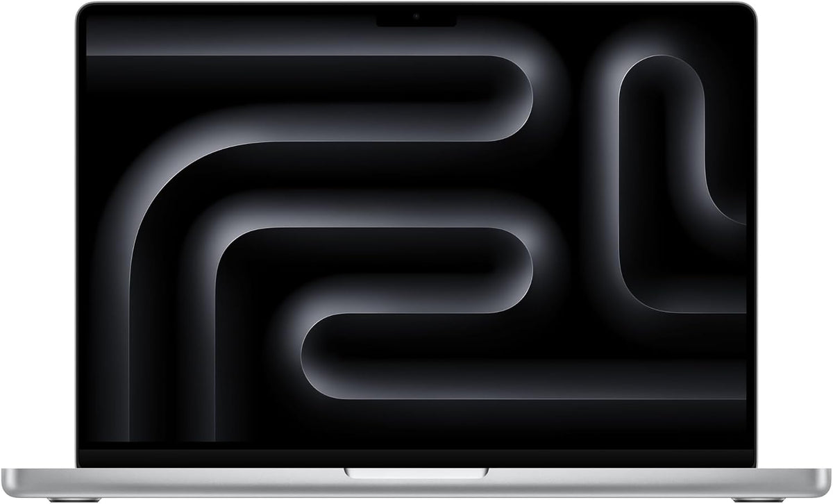 Apple MacBook Pro (2023) [14,2", Apple M3 Pro 12 Core, 18GB RAM, 1TB SSD, Apple 18 Core, macOS] silber – Refurbished – Produktansicht