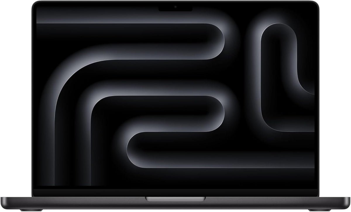Apple MacBook Pro (2023) [14,2", Apple M3 Pro 12 Core, 18GB RAM, 1TB SSD, Apple 18 Core, macOS] space black – Refurbished – Produktansicht
