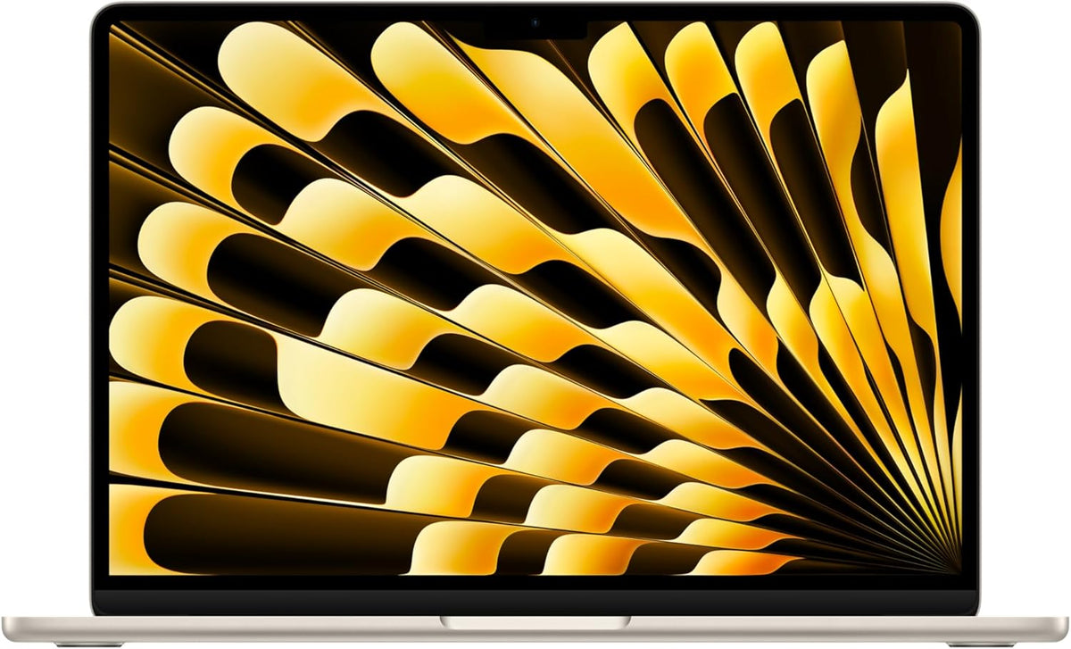 Apple MacBook Air (2024) [13,6", M3 8-Core, 8GB RAM, 512GB SSD, 10-Core GPU, macOS] polarstern – Produktansicht
