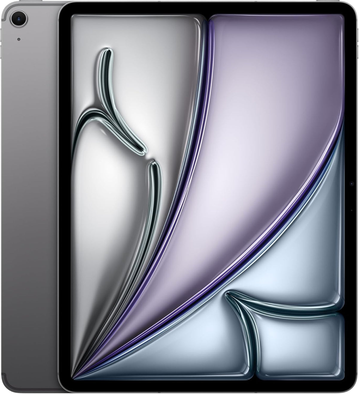 Apple iPad Air 6 (2024) 512GB [13", WiFi + Cellular] space grau – Refurbished – Produktansicht