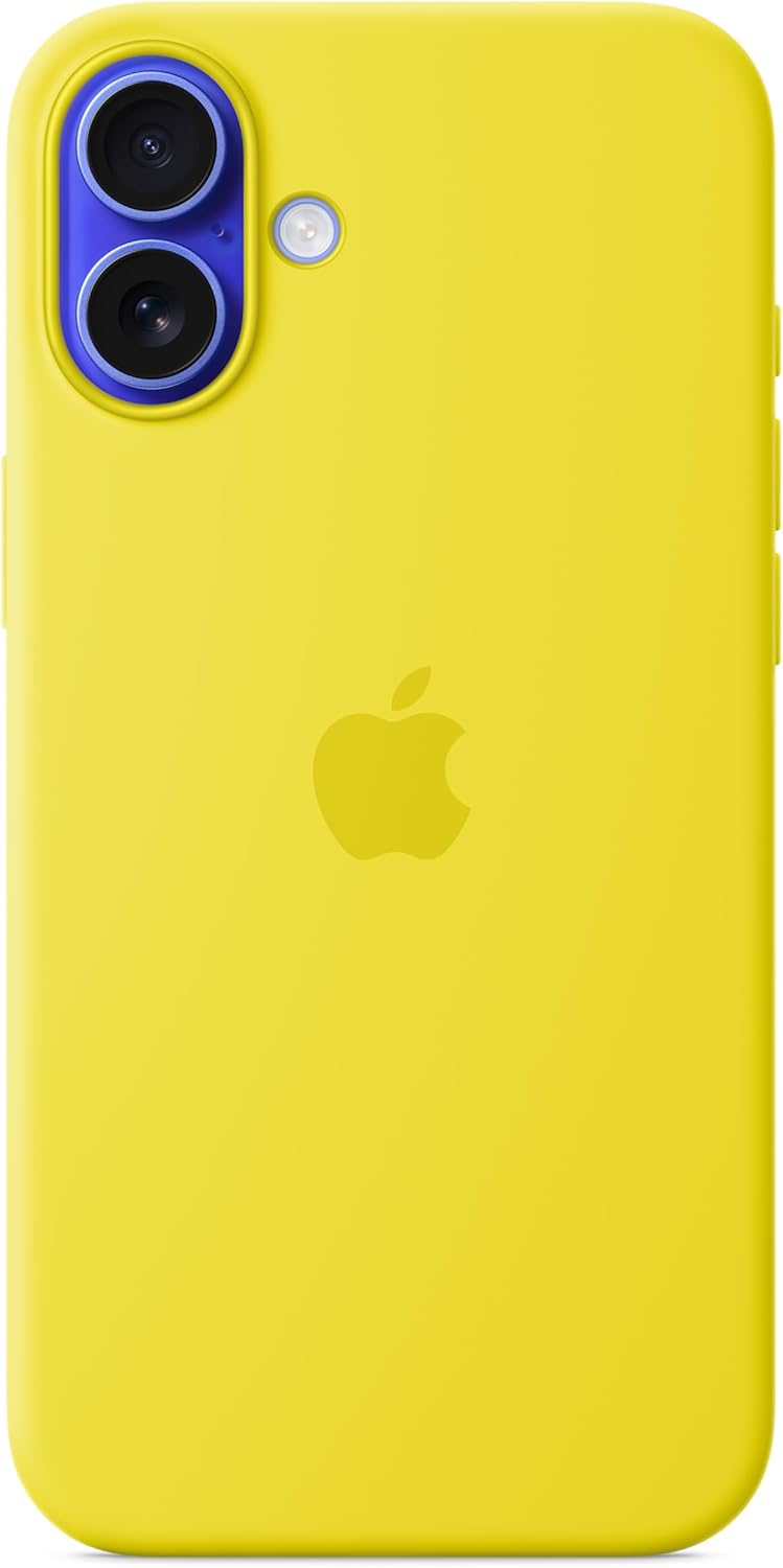 Apple Silikon Case mit MagSafe [für iPhone 16 Plus] sternfrucht – Refurbished – Produktansicht