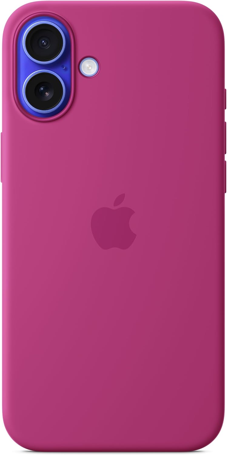 Apple Silikon Case mit MagSafe [für iPhone 16 Plus] fuchsia – Refurbished – Produktansicht