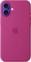 Apple Silikon Case mit MagSafe [für iPhone 16 Plus] fuchsia – Refurbished – Produktansicht