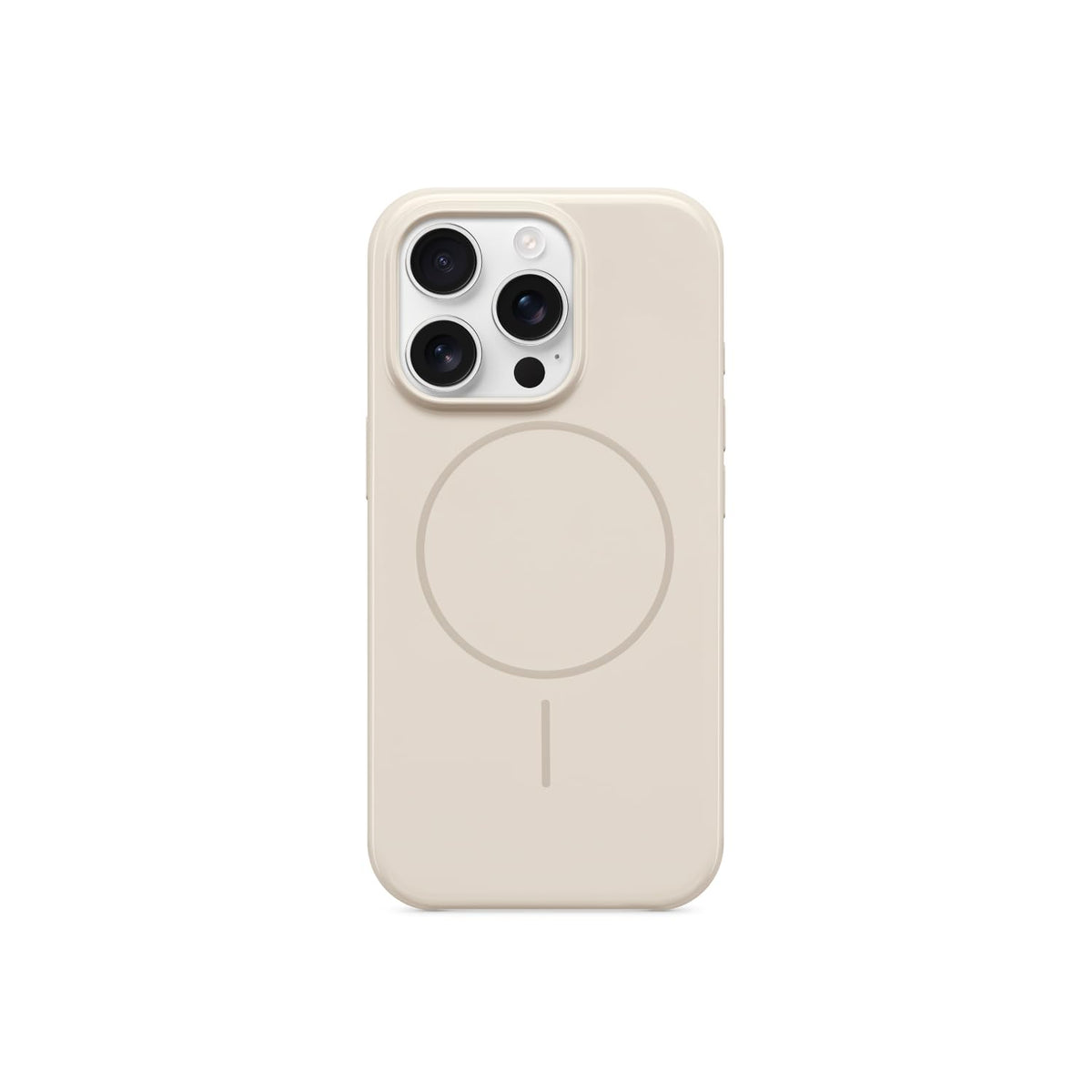 Beats Mikrofaser Magsafe Case [iPhone 16 Pro] felsbeige – Produktansicht