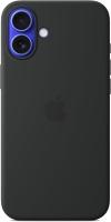 Apple Silikon Case mit MagSafe [für iPhone 16 Plus] schwarz – Refurbished – Produktansicht