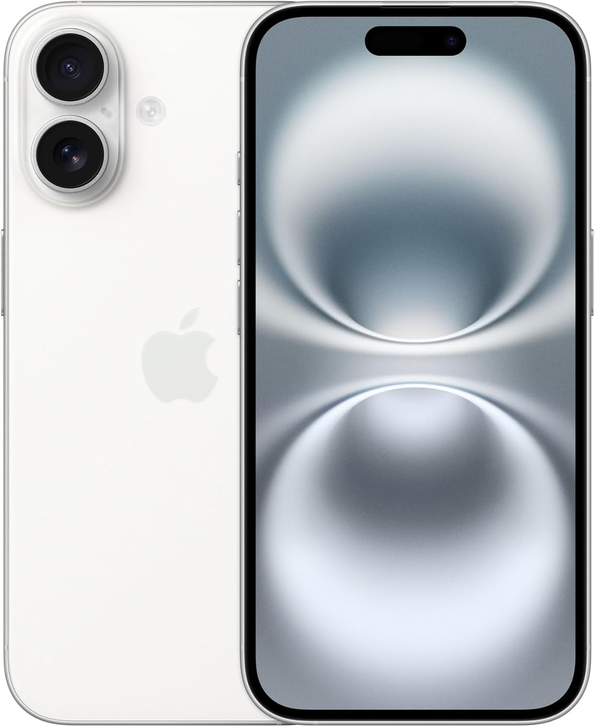 Apple iPhone 16 128GB weiß – Refurbished – Produktansicht
