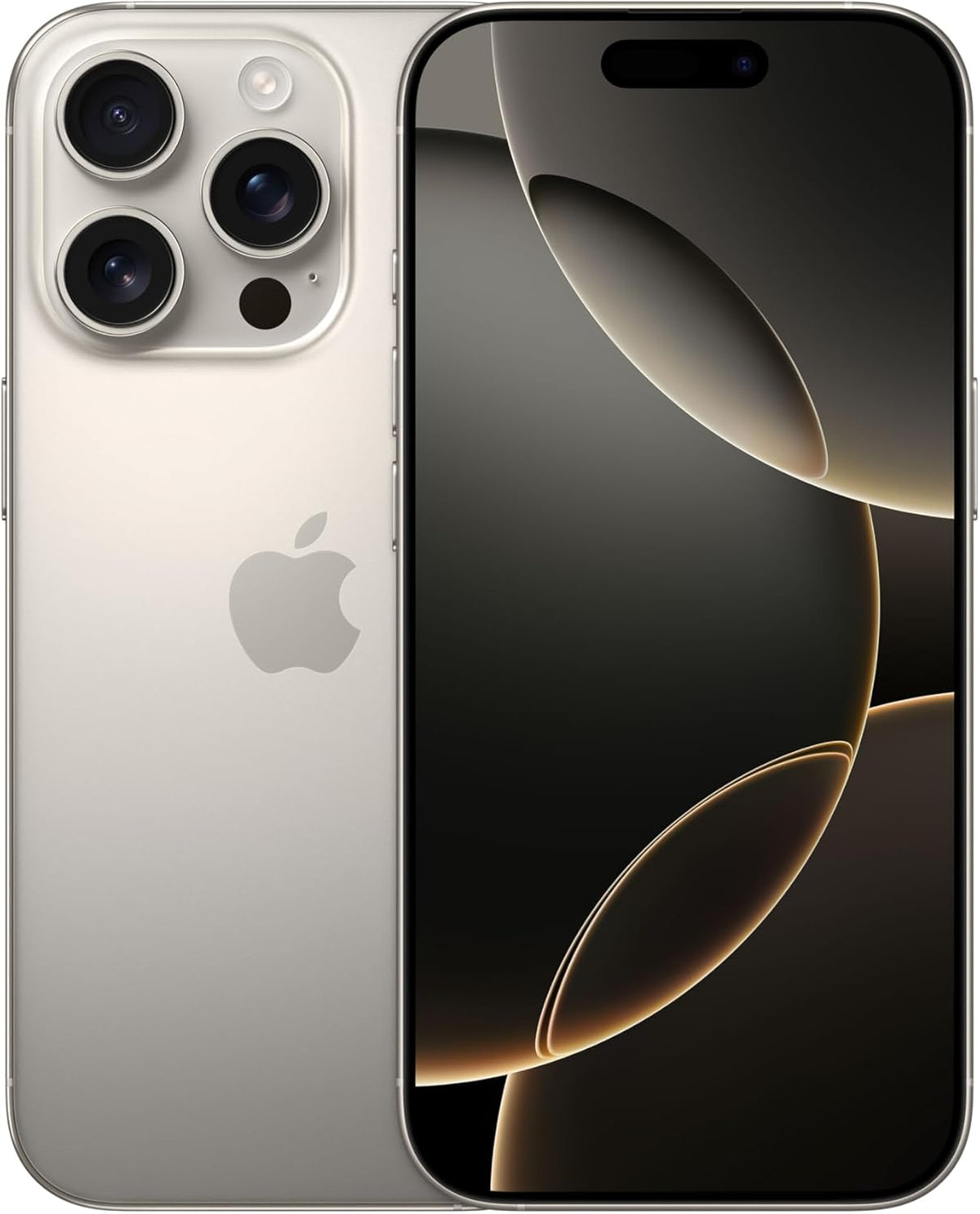 Apple iPhone 16 Pro 128GB titan natur – Refurbished – Produktansicht
