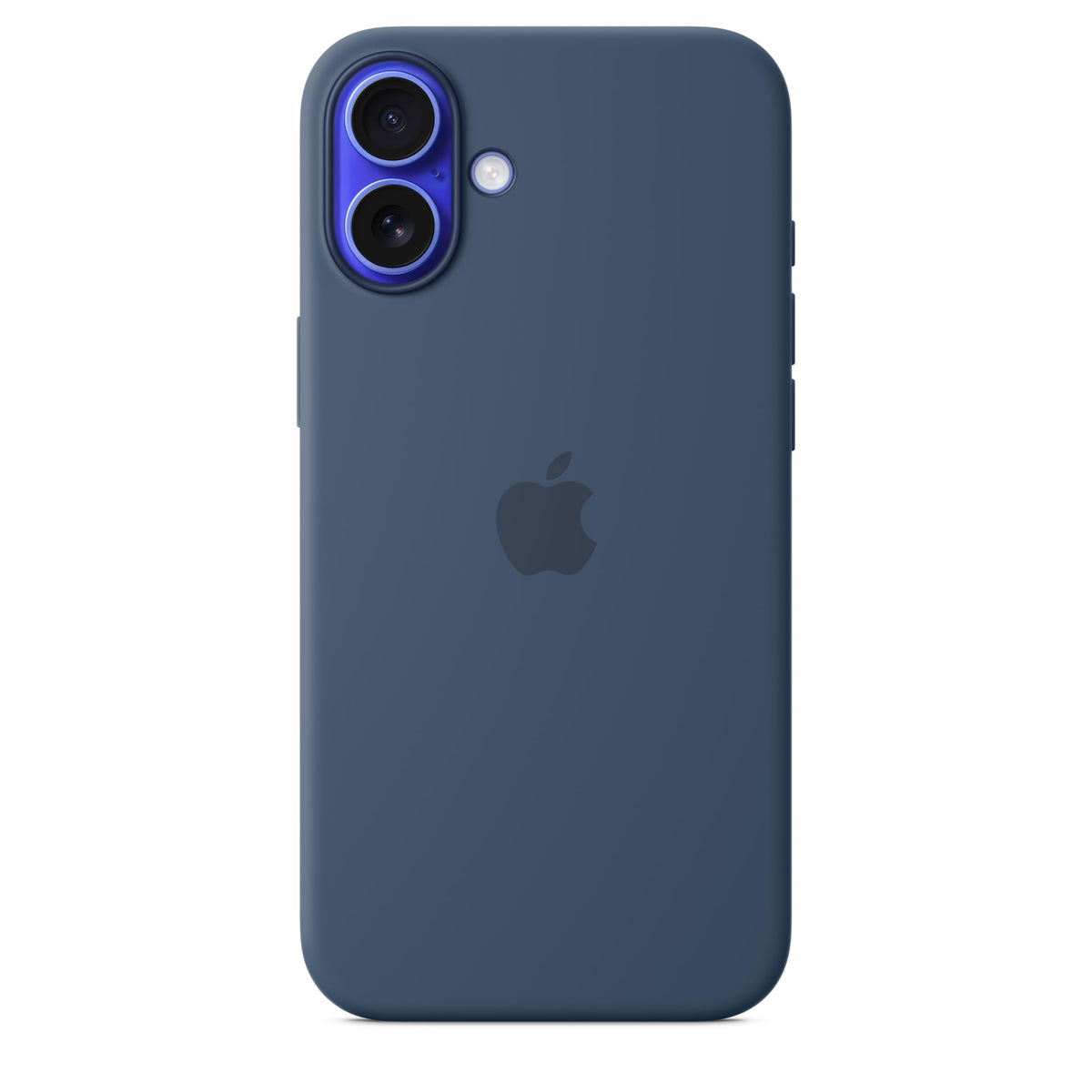 Apple Silikon Case mit MagSafe [für iPhone 16 Plus] denim – Refurbished – Produktansicht