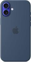 Apple Silikon Case mit MagSafe [für iPhone 16 Plus] denim – Refurbished – Produktansicht
