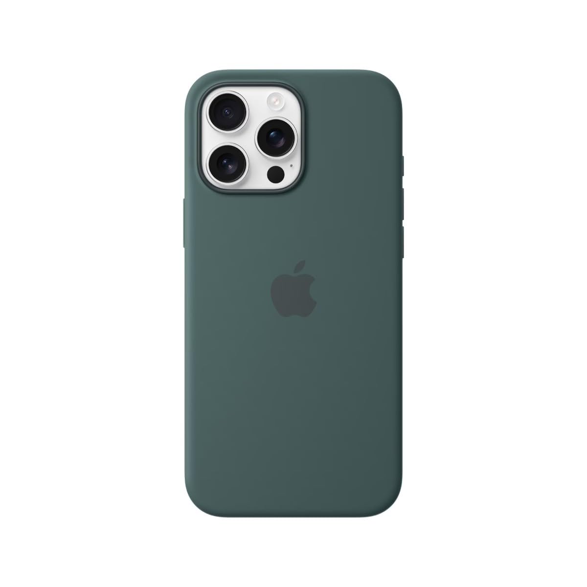 Apple Silikon Case mit MagSafe [für iPhone 16 Pro Max] seegrün – Refurbished – Produktansicht