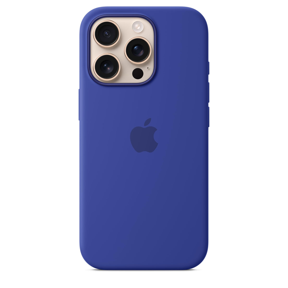 Apple Silikon Case mit MagSafe [für iPhone 16 Pro] ultramarin – Refurbished – Produktansicht