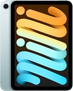 Apple iPad Mini 7 (2024) 128GB [8,3" WiFi + Cellular] blau – Refurbished – Produktansicht