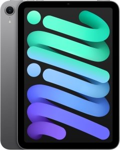 Apple iPad Mini 7 (2024) 128GB [8,3" WiFi only] space grau – Refurbished – Produktansicht