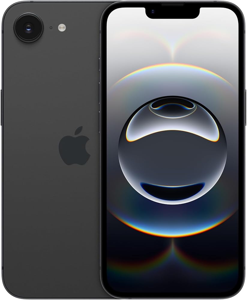 Apple iPhone 16e 128GB schwarz – Refurbished – Produktansicht