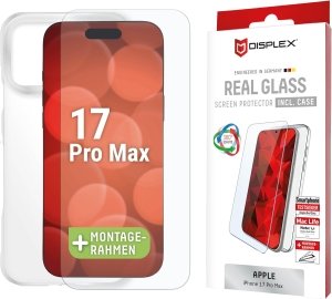 Displex Real Glass + Case [für iPhone 17 Pro Max] – Refurbished – Produktansicht