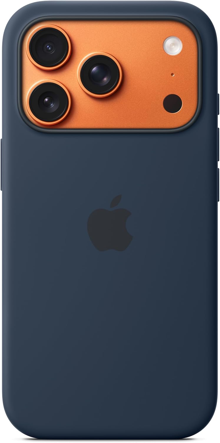 Apple iPhone 17 Pro Silikon Case mit MagSafe mitternacht – Refurbished – Produktansicht