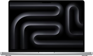 Apple MacBook Pro (2025) [14,2'', Apple M5 10 Core, 16GB RAM, 512GB SSD, Apple 10 Core, macOS] silber – Refurbished – Produktansicht
