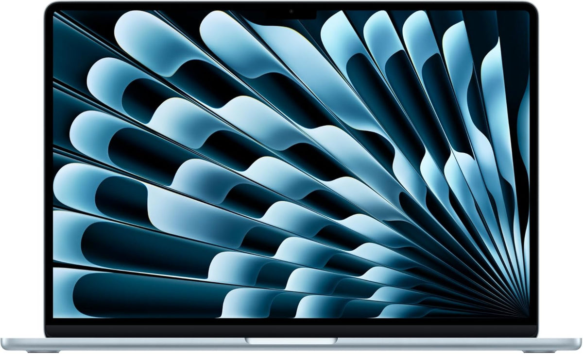 Apple MacBook Air (2026) [15,3'', M5 10-Core, 16GB RAM, 1TB SSD, 10-Core GPU, macOS] himmelblau – Produktansicht